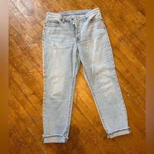Women’s straight jeans, size 12
